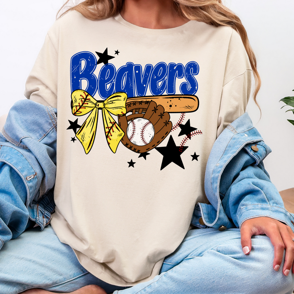 Wilton Beavers Softball Baseball Tee