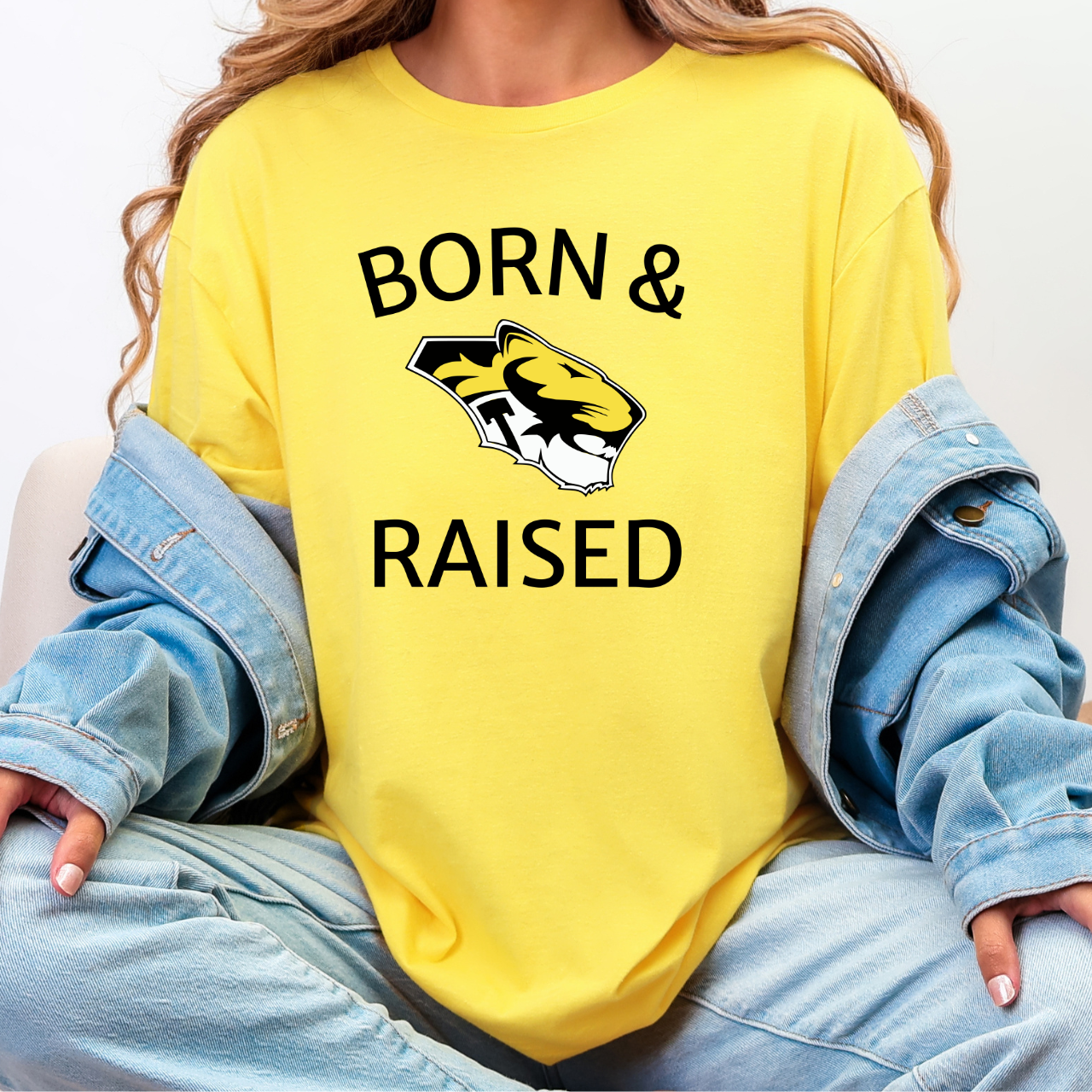 Tipton Tigers Born & Raised Tee