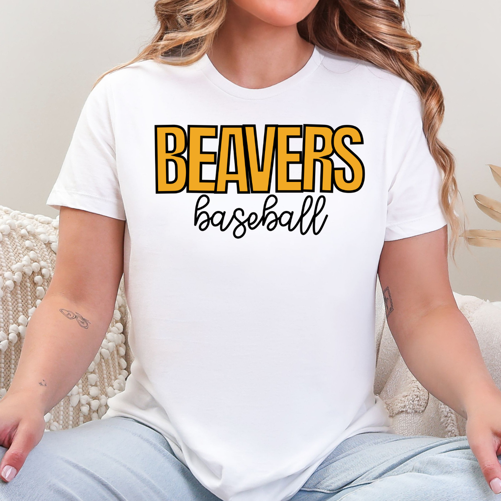 Wilton Beavers Baseball Tee
