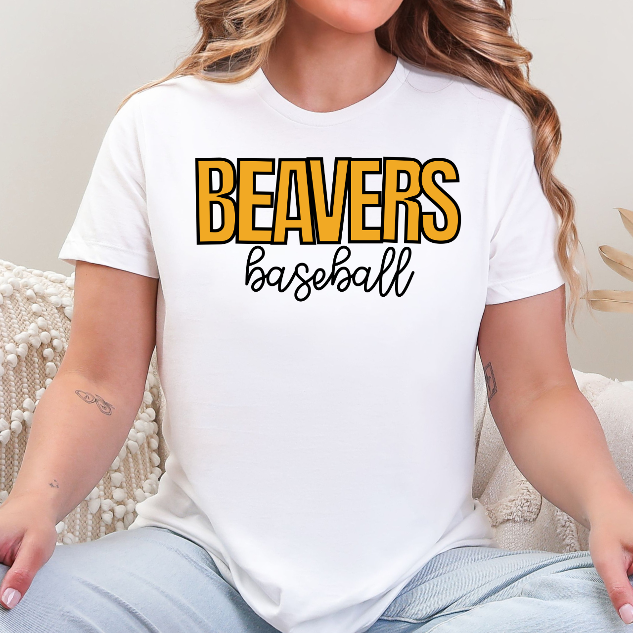 Wilton Beavers Baseball Tee