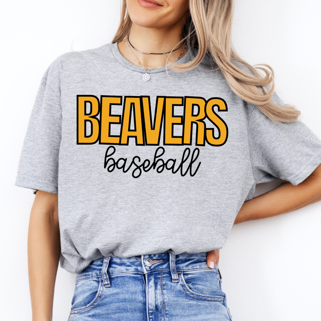 Wilton Beavers Baseball Tee