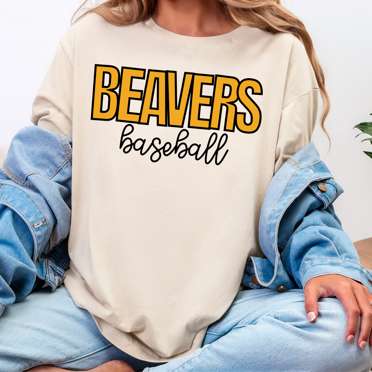 Wilton Beavers Baseball Tee