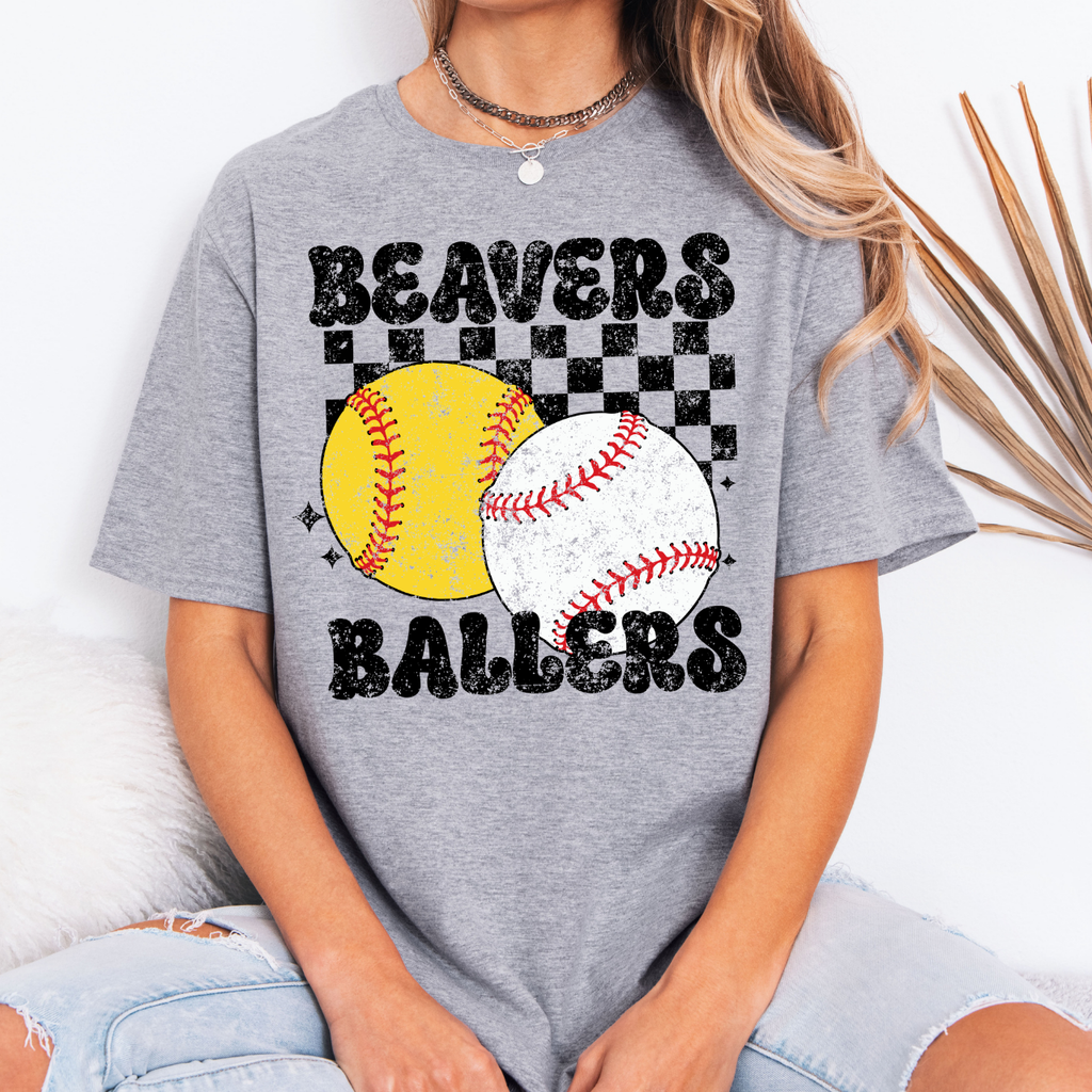 Wilton Beavers Softball Baseball Tee