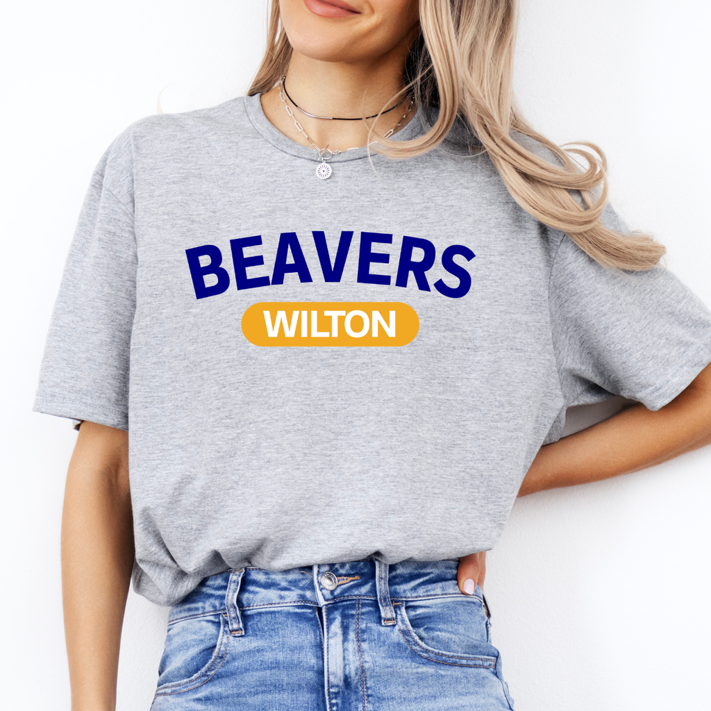Wilton Beavers Adult Classic Arch Tee