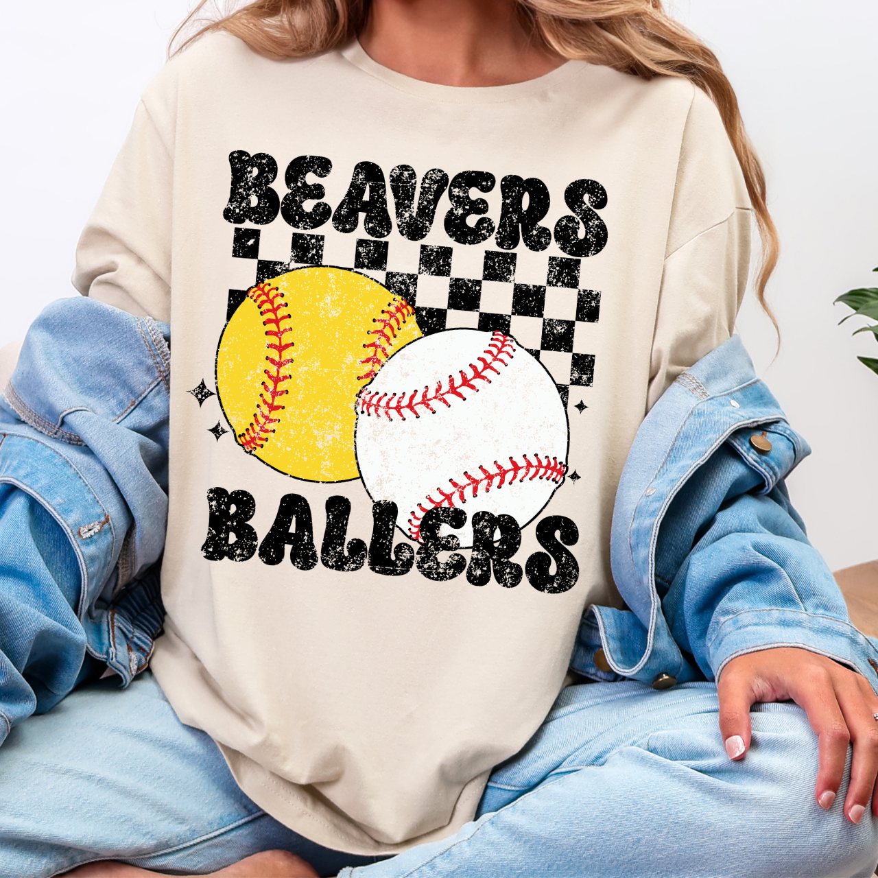 Wilton Beavers Softball Baseball Tee