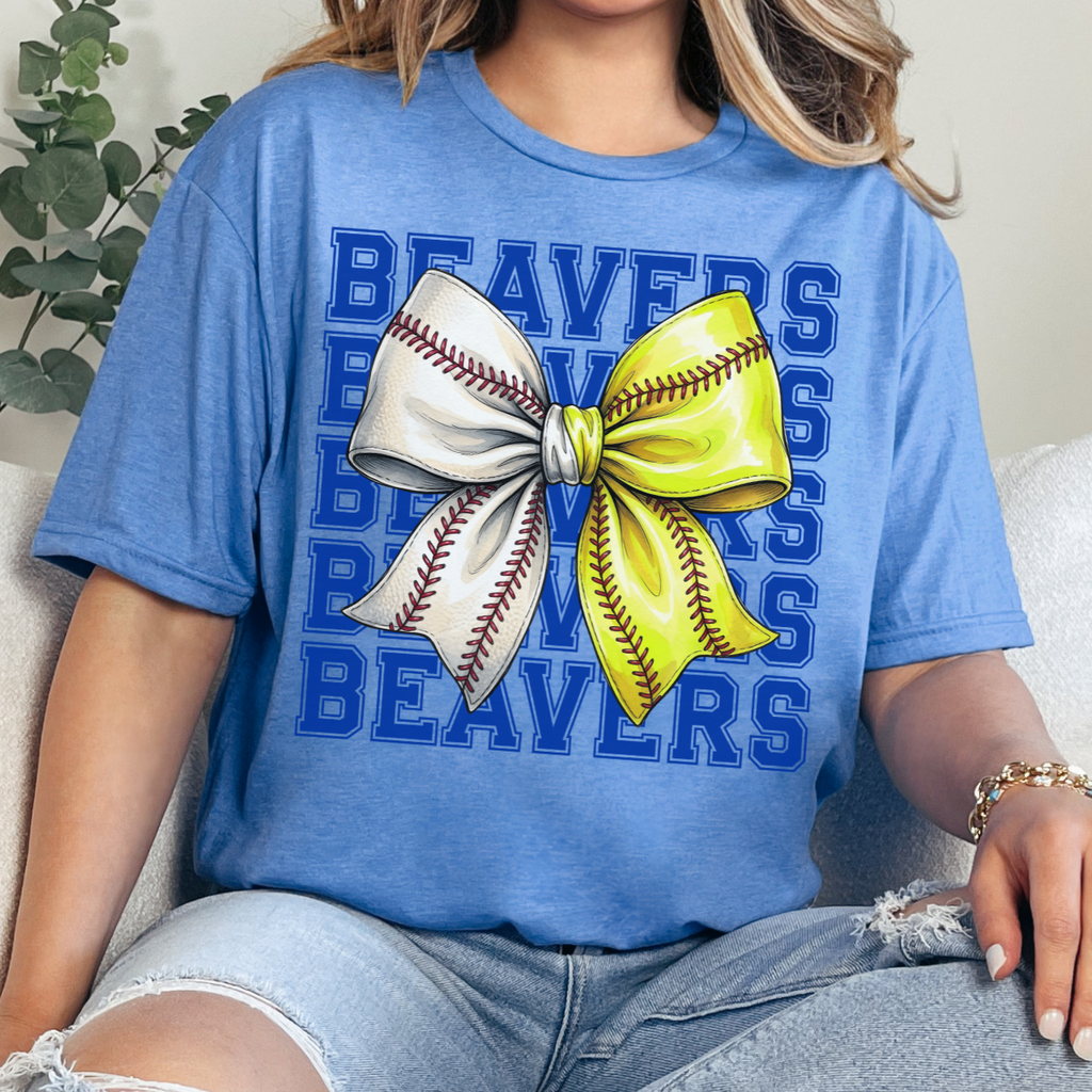 Wilton Beavers Softball Baseball Tee
