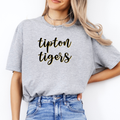 Tipton Tigers Script Cursive Tee
