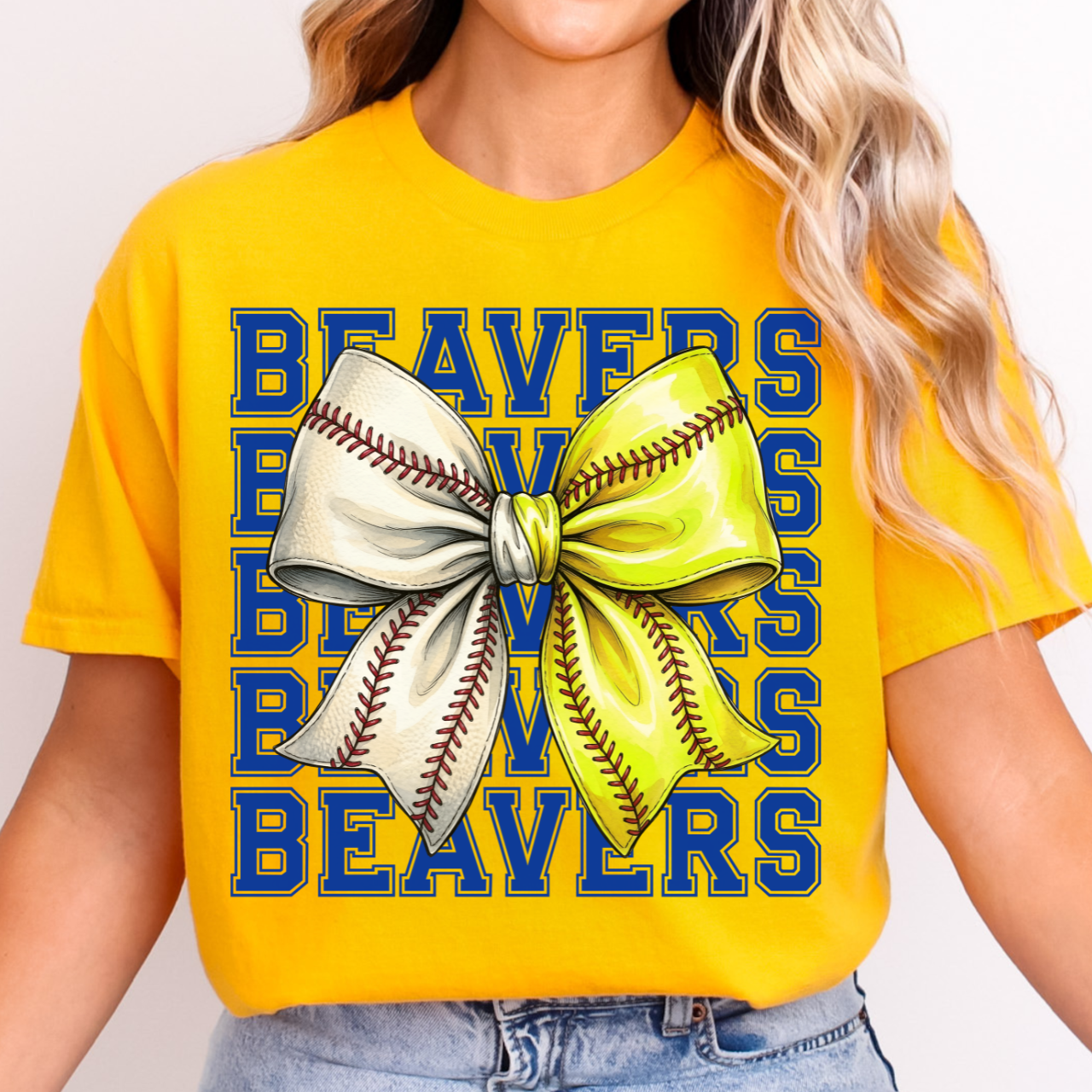 Wilton Beavers Softball Baseball Tee