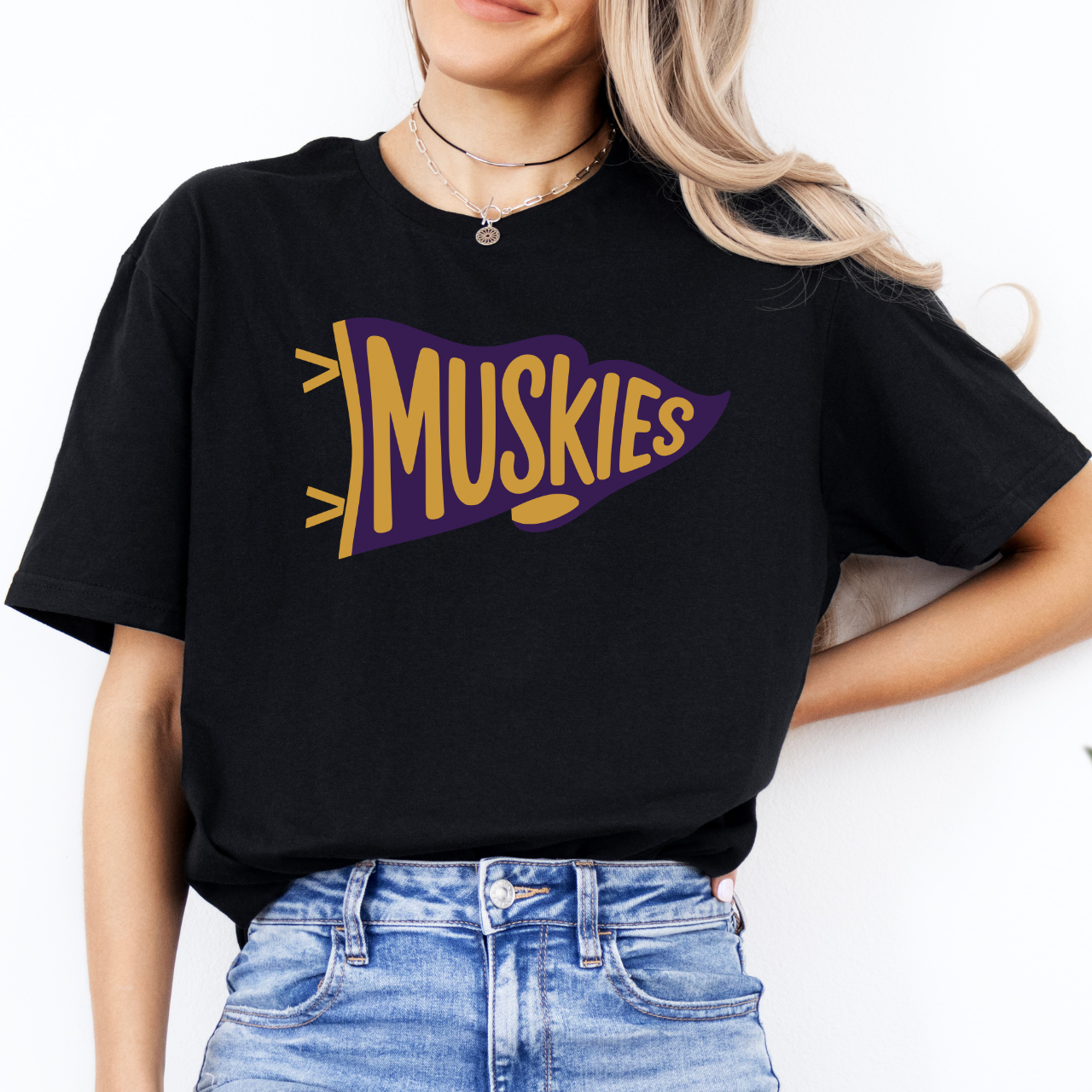 Muskies Retro Pennant Tee