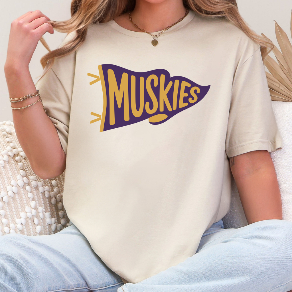 Muskies Retro Pennant Tee
