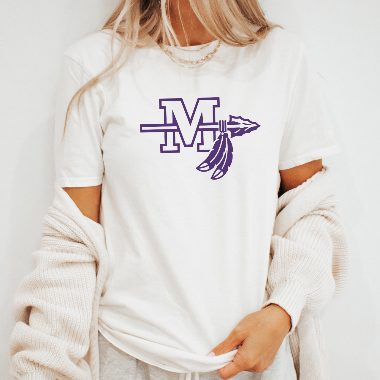 Muscatine Muskies Logo Tee