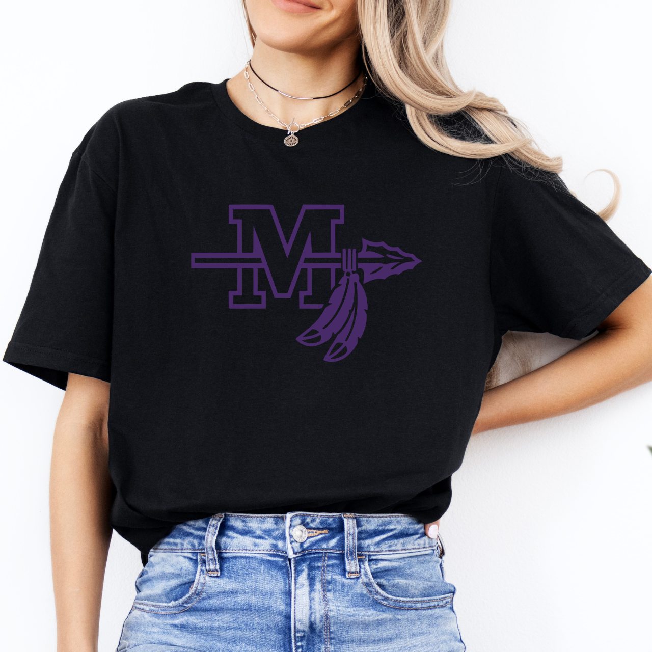 Muscatine Muskies Logo Tee