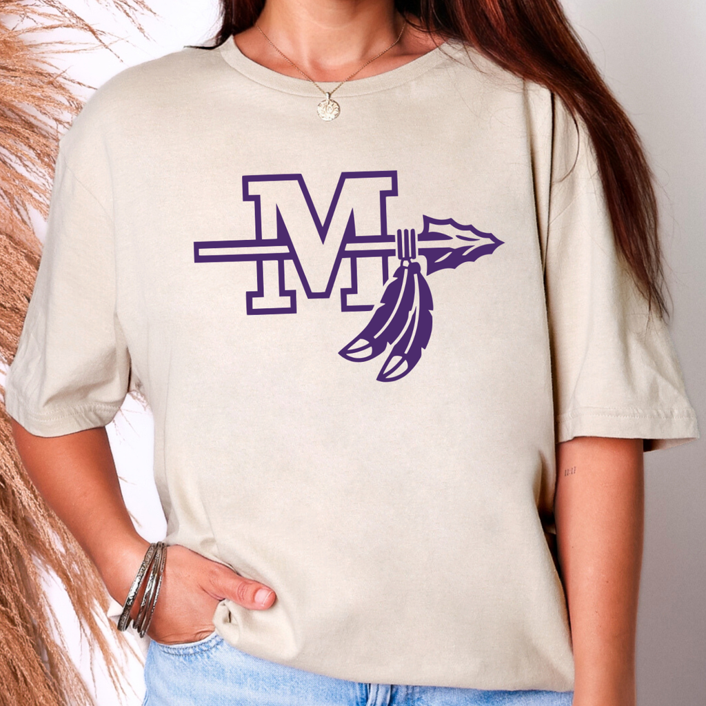 Muscatine Muskies Logo Tee