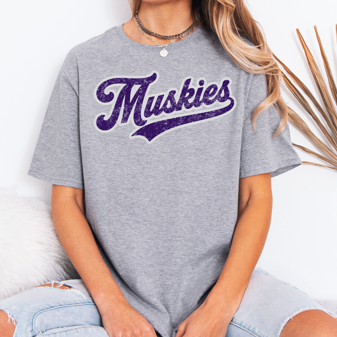 Muskies Classic Script Graphic Tee