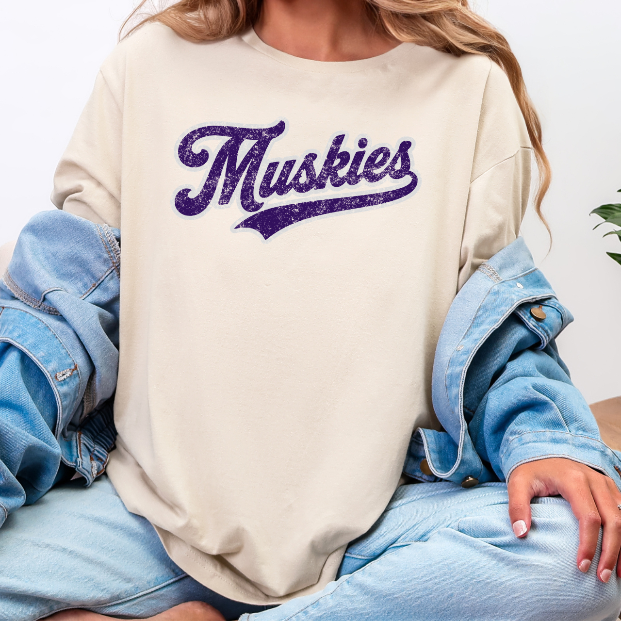 Muskies Classic Script Graphic Tee