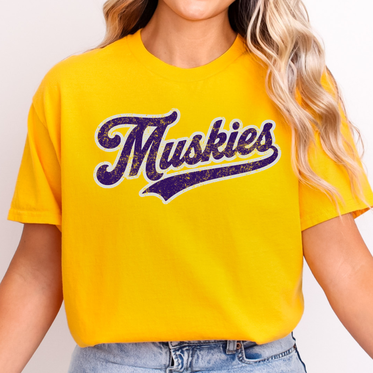 Muskies Classic Script Graphic Tee