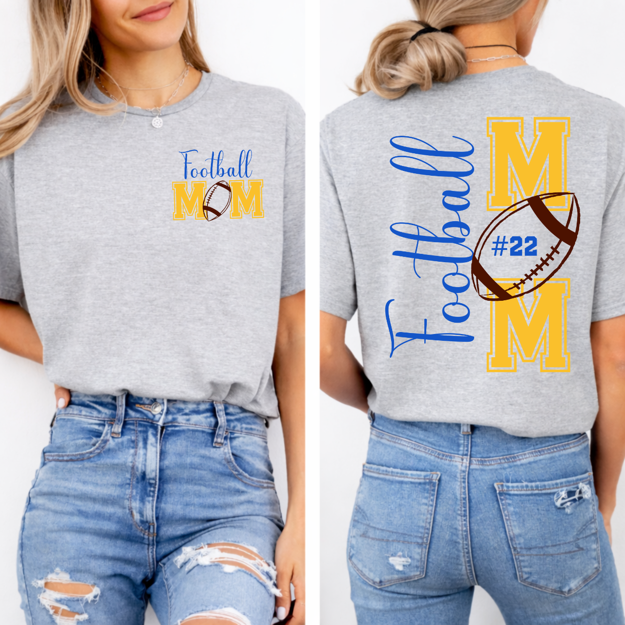 Durant Wildcats Football Mom Tee