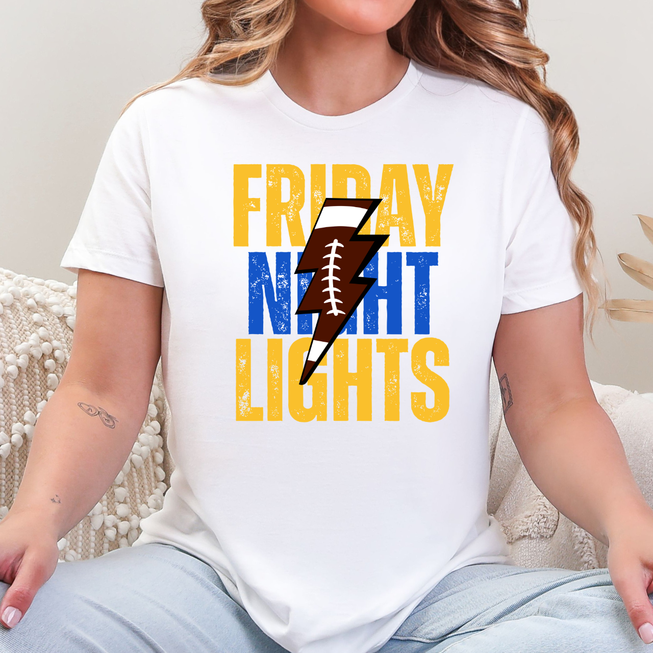 Durant Wildcats Friday Night Lights Football Tee