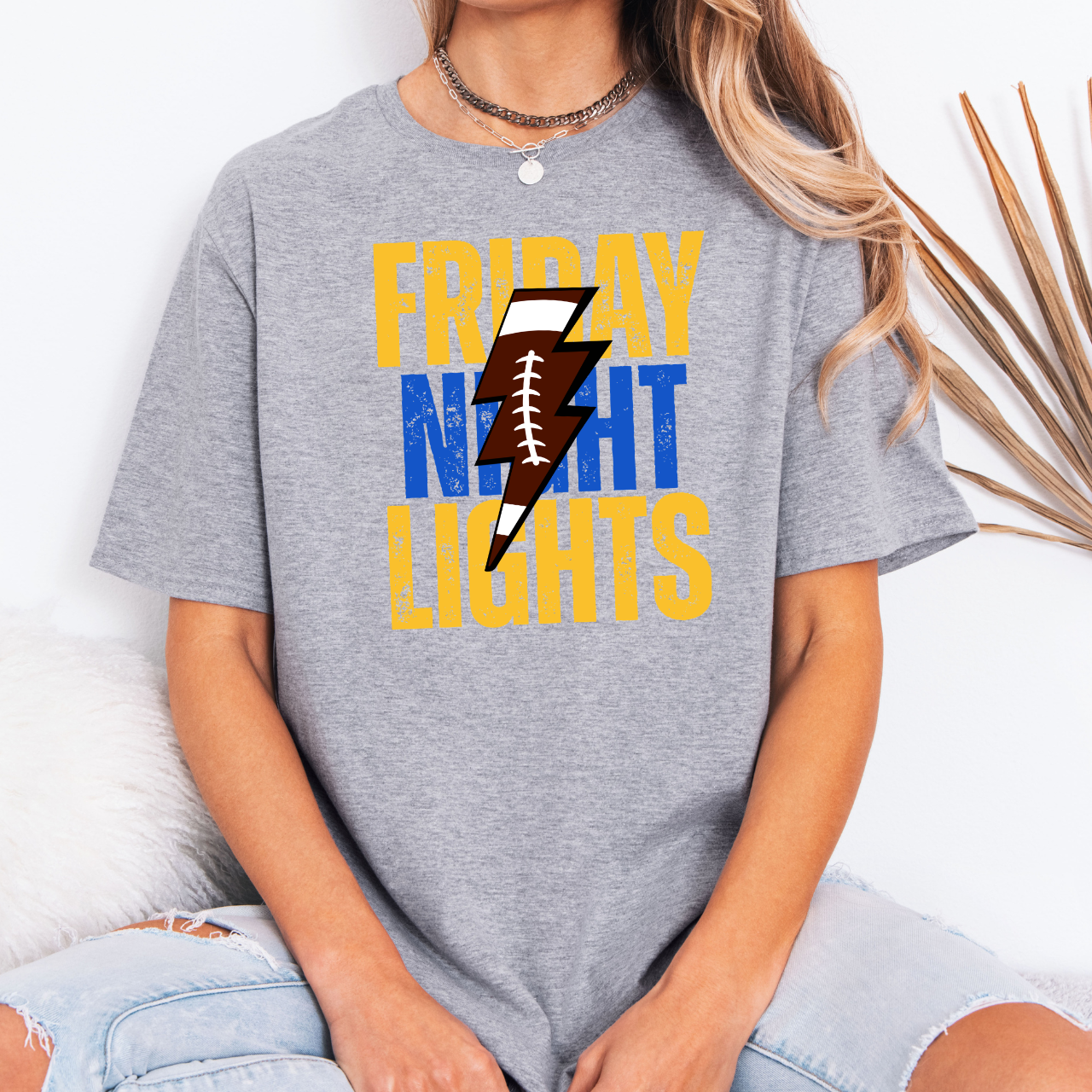 Durant Wildcats Friday Night Lights Football Tee