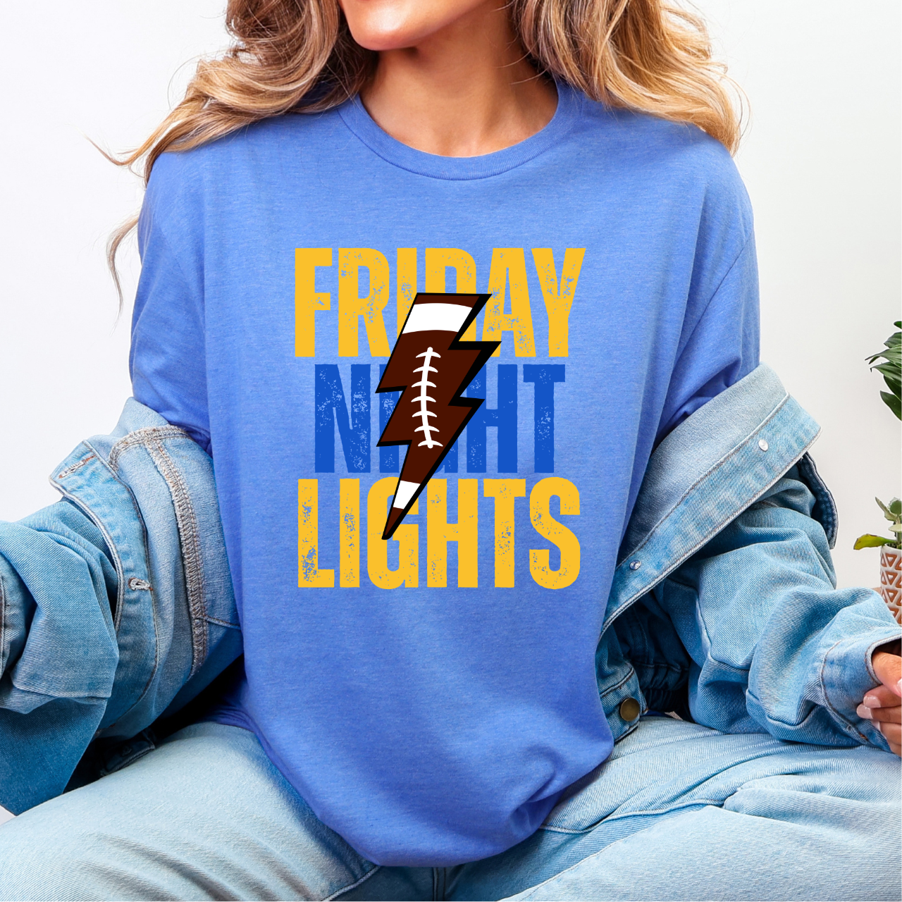 Durant Wildcats Friday Night Lights Football Tee