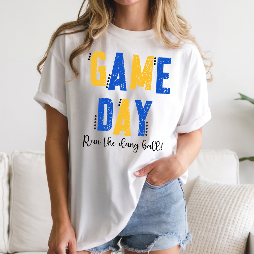 Durant Wildcats Game Day Run The Ball Tee