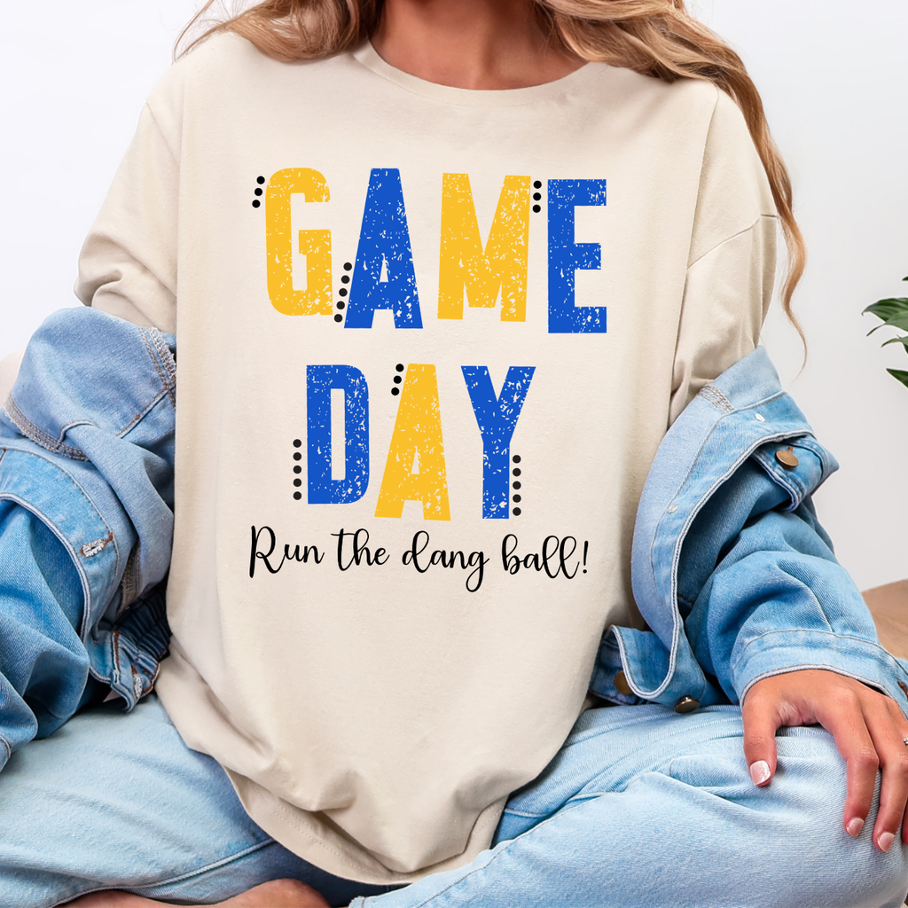Durant Wildcats Game Day Run The Ball Tee