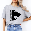Durant Wildcats Bold Mascot Logo Tee