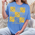 Durant Wildcats Checkered Football Graphic Tee