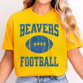 Wilton Beavers Football Tee (blue)