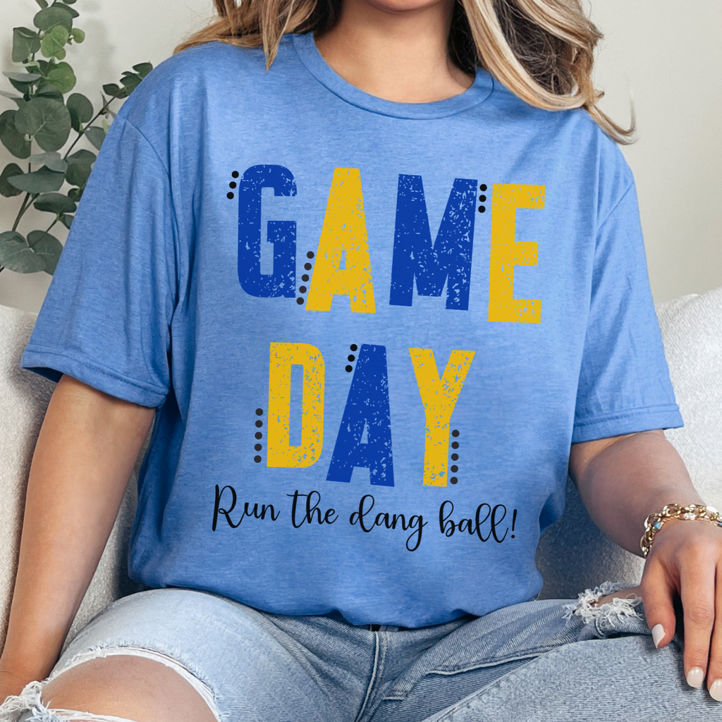 Wilton Beavers Run The Dang Ball Football Tee