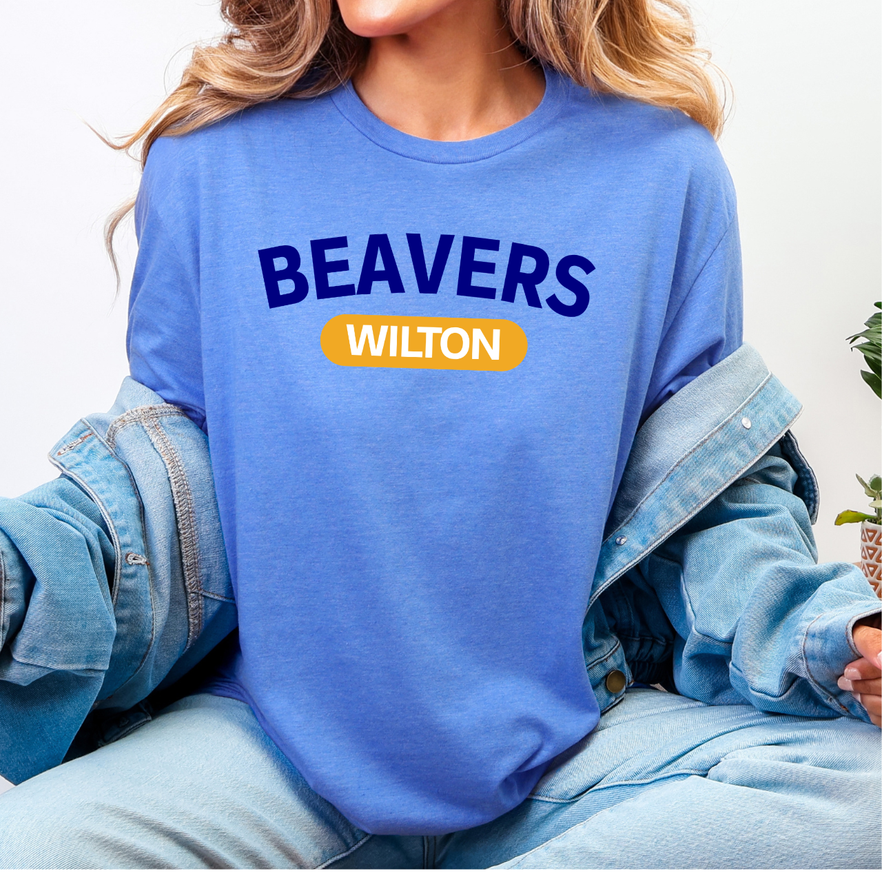 Wilton Beavers Adult Classic Arch Tee