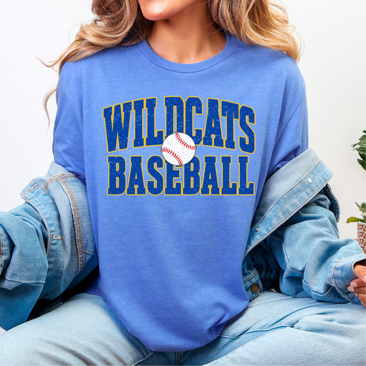 Durant Wildcats Baseball Tee