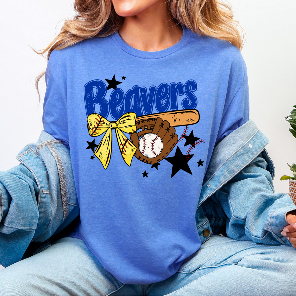 Wilton Beavers Softball Baseball Tee