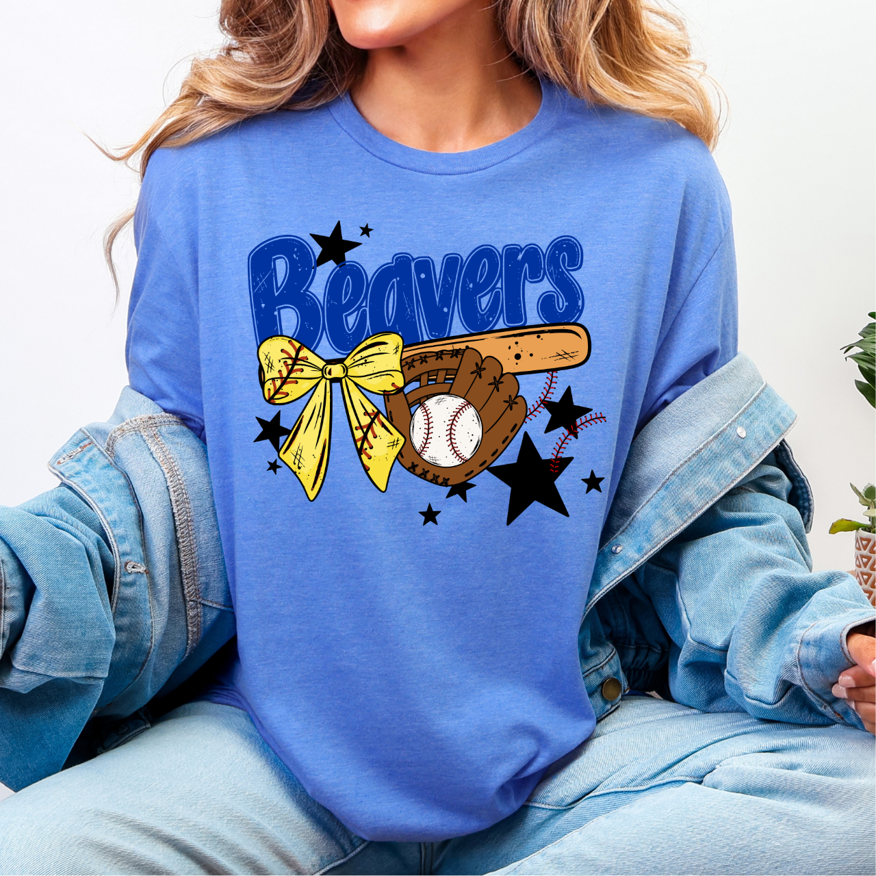 Wilton Beavers Softball Baseball Tee