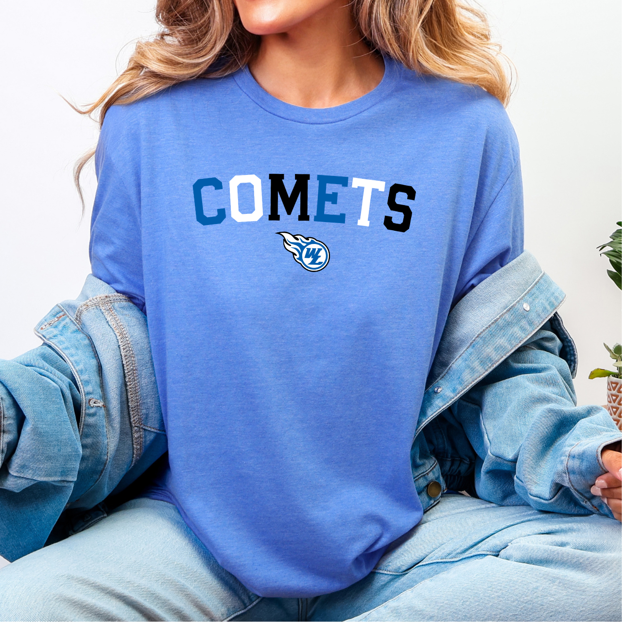 West Liberty Comets Classic Arch Tee