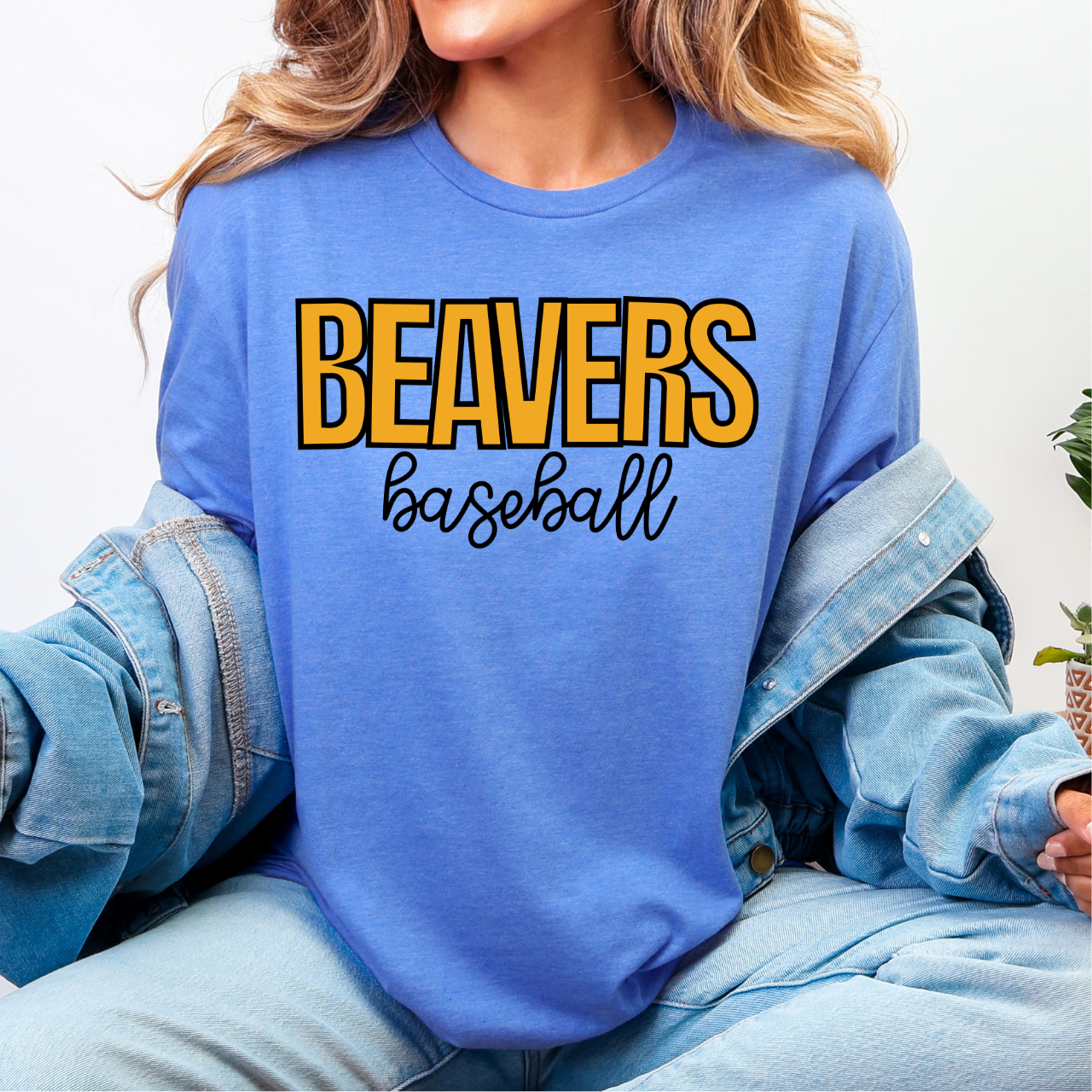 Wilton Beavers Baseball Tee