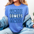 West Liberty Comets Repeat Graphic Tee