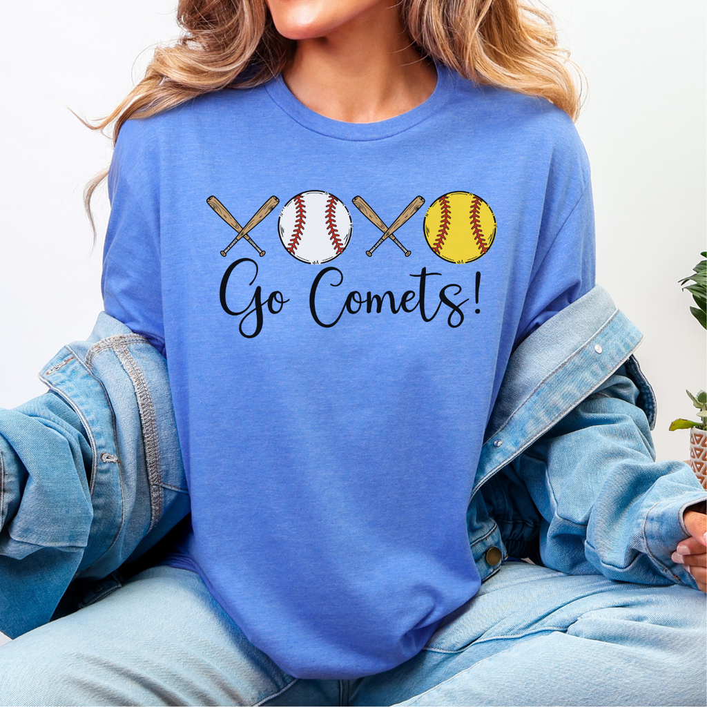 West Liberty Comets Softball Tee