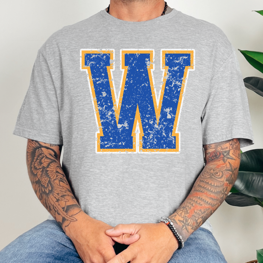 Wilton Vintage “W” Adult Tee