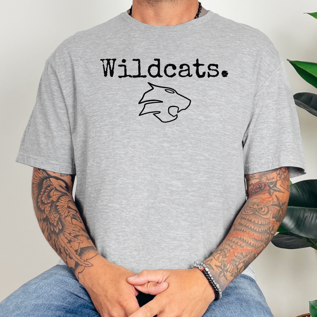 Wildcats Minimal Mascot Tee