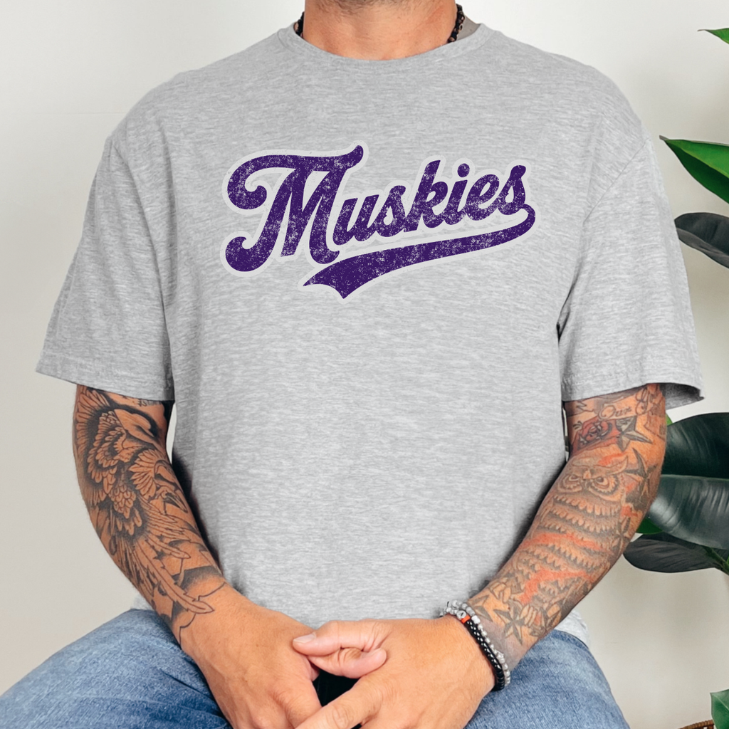 Muskies Classic Script Graphic Tee