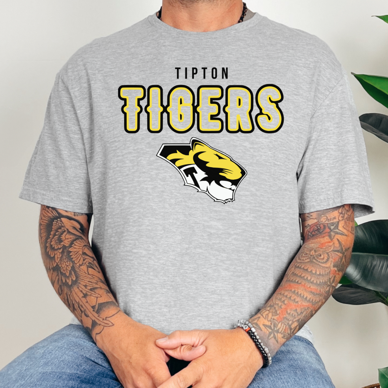 Tipton Tigers Mascot Classic Tee