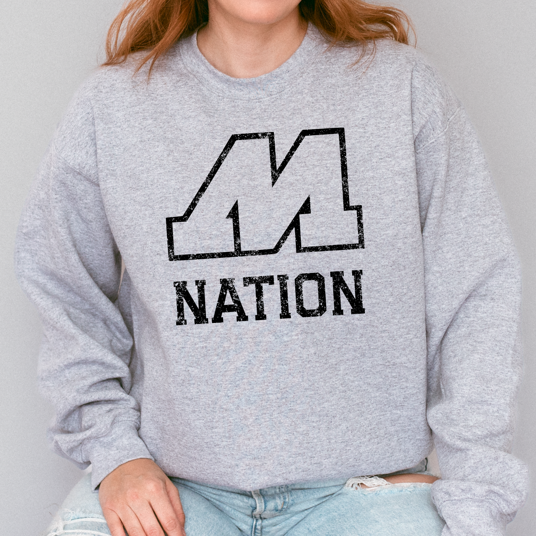 Muscatine Muskies Nation Crewneck