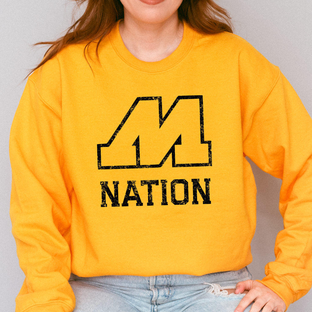 Muscatine Muskies Nation Crewneck