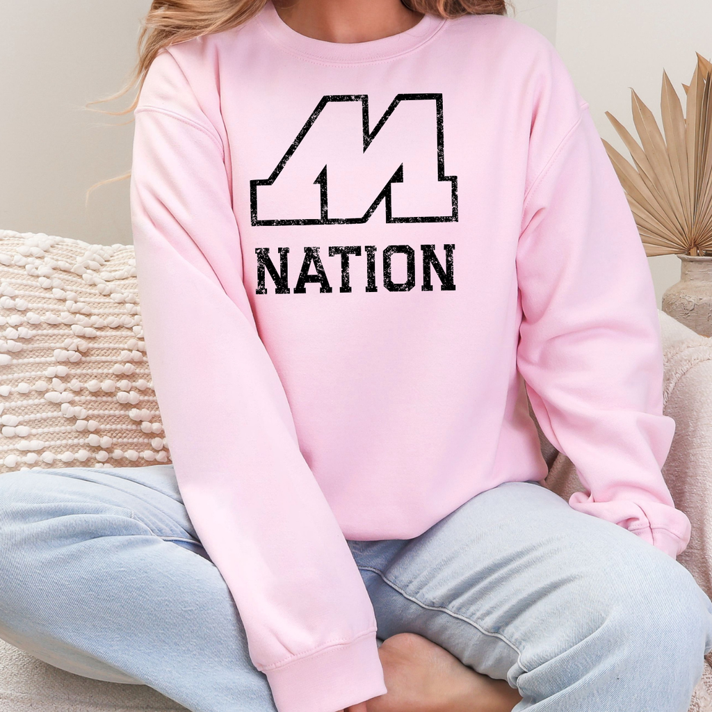 Muscatine Muskies Nation Crewneck
