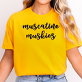 Muscatine Muskies Simple Script Tee