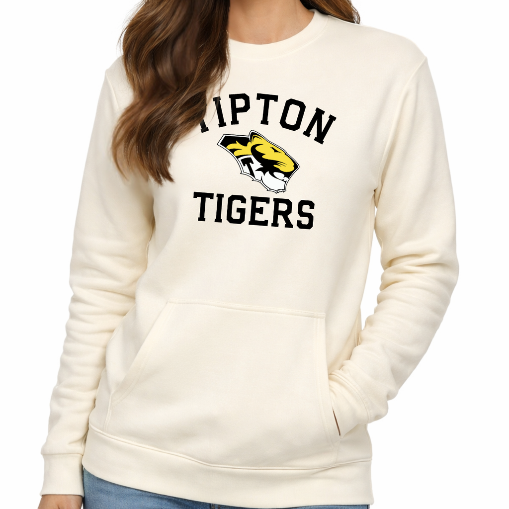 Tipton Tigers Pocket Crewneck