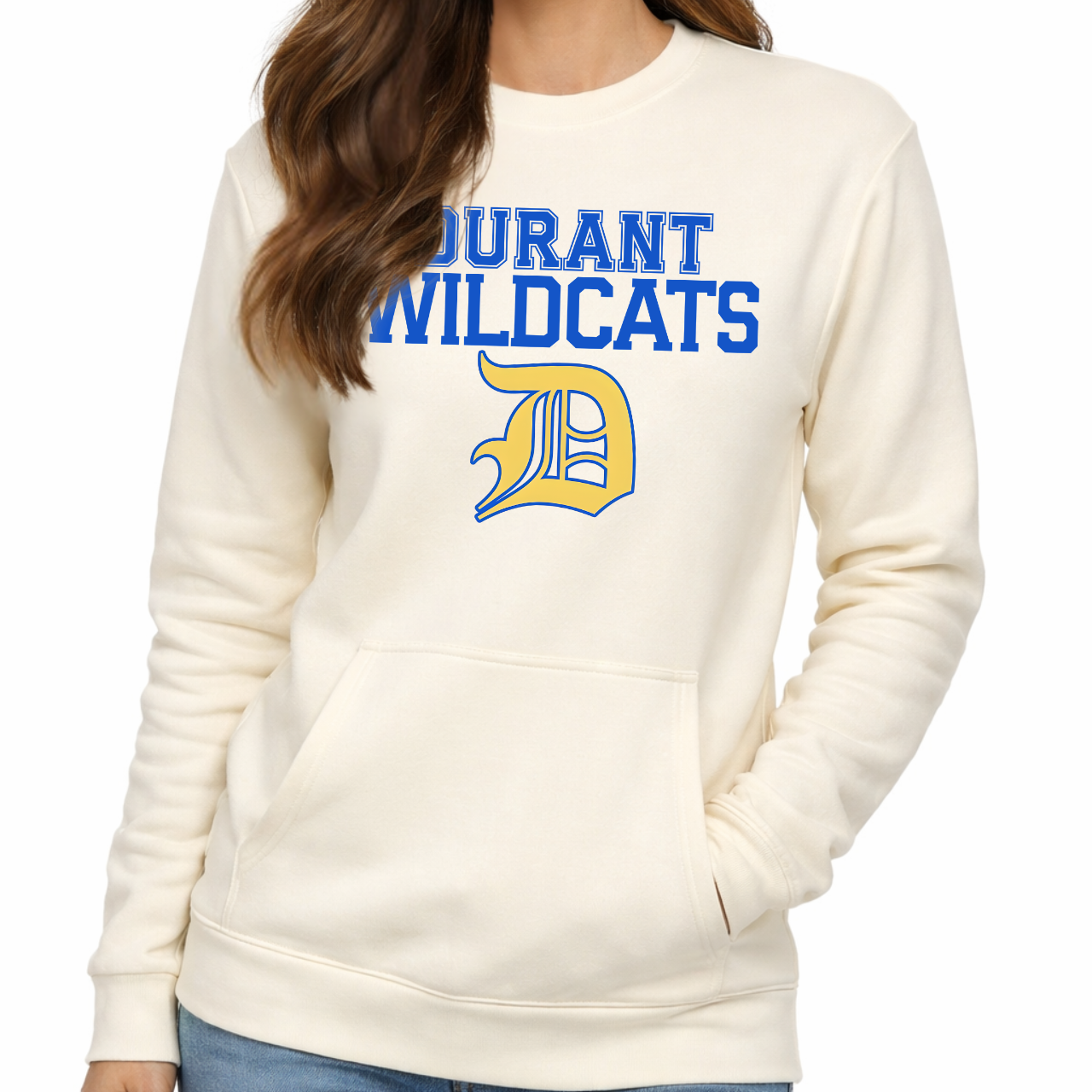 Durant Wildcats Heritage D Pocket Crew