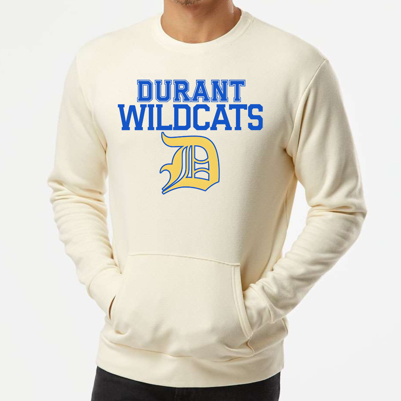 Durant Wildcats Heritage D Pocket Crew