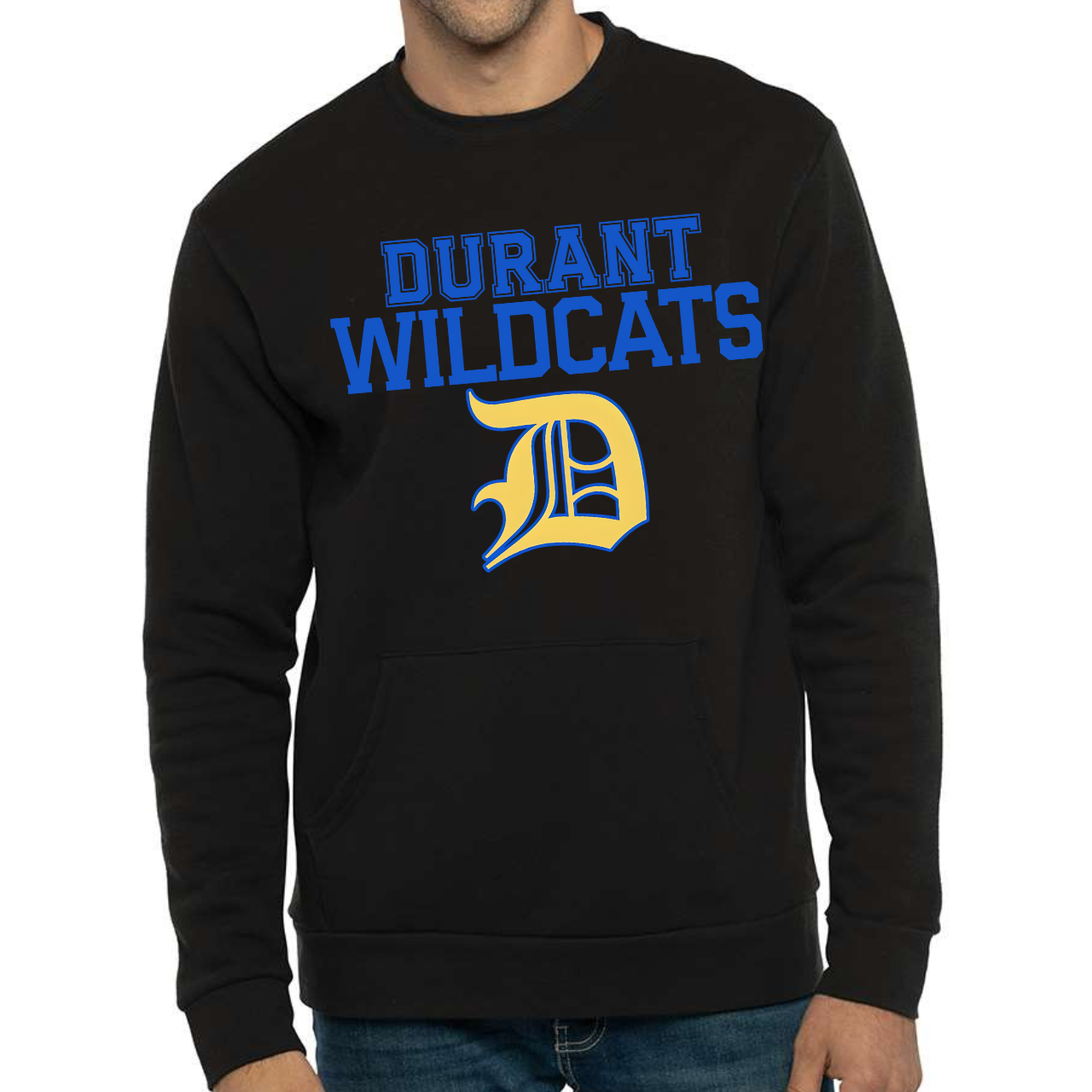 Durant Wildcats Heritage D Pocket Crew